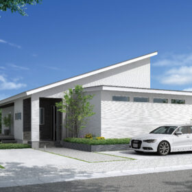 「パナソニック耐震住宅工法テクノストラクチャーの家」平屋