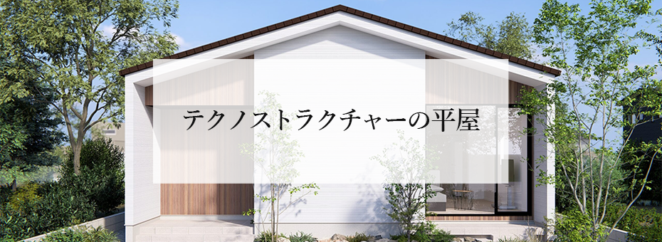 テクノストラクチャーの平屋